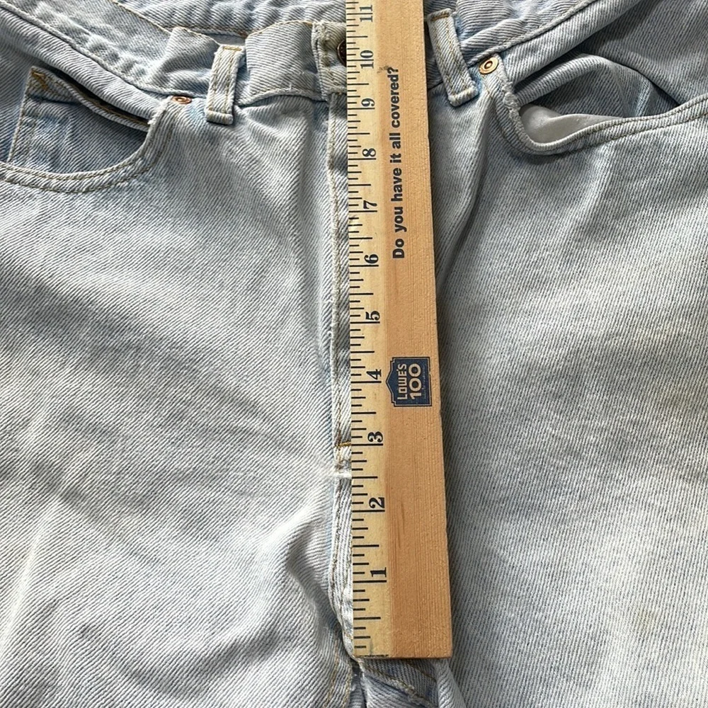 Vintage 90s Lee High Waisted Light Washed Jeans Size 27x24 Y2K - Picture 9 of 9